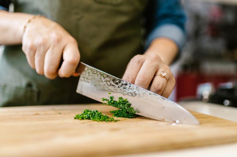Mastering the Craft: Forging Triple-Layered Steel Japanese Kitchen Knives