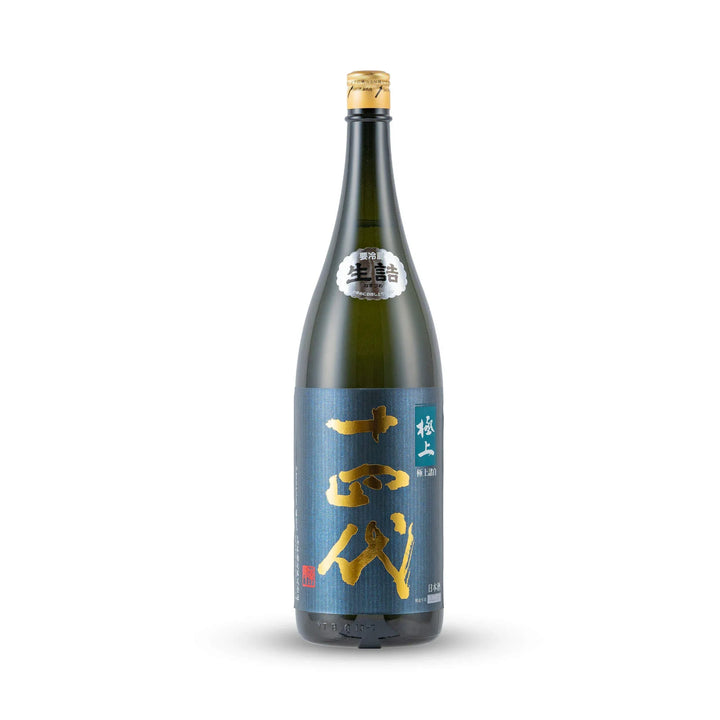 Juyondai Gokujo Morohaku Junmai Daiginjo Front View. Authentic Sake from TRIPLEMERI LIQUOR STORE.